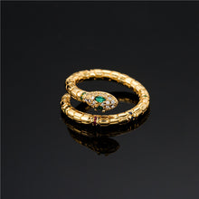 Load image into Gallery viewer, Fashion Gold Snake Ring
