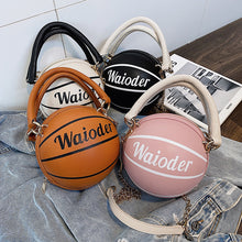 Load image into Gallery viewer, Basketball Shape Handbags
