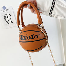 Load image into Gallery viewer, Basketball Shape Handbags
