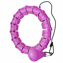 Load image into Gallery viewer, 24 Knots Weighted Hoola Fitness Hoop
