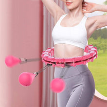 Load image into Gallery viewer, 24 Knots Weighted Hoola Fitness Hoop
