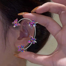 Load image into Gallery viewer, Korean Style Butterfly Ear Clips
